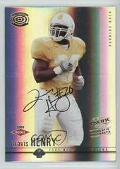 Travis Henry [Autograph] Football Cards 2001 Pacific Dynagon Prices