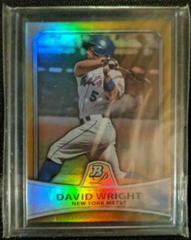 David Wright #100 Baseball Cards 2010 Bowman Platinum Prices