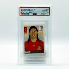 Sergio Ramos Soccer Cards 2008 Panini UEFA Euro Sticker Prices