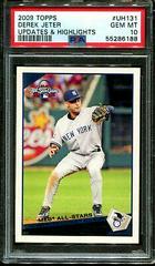 Derek Jeter Baseball Cards 2009 Topps Updates & Highlights Prices