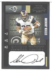 Steven Jackson [Autograph] #174 Football Cards 2004 Playoff Contenders Prices