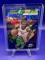 Ja Morant [Blue Cracked Ice] #11 Basketball Cards 2022 Panini Contenders Optic Illusion Prices