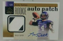 Andy Dalton [Autograph Patch] #232 Football Cards 2011 SP Authentic Prices