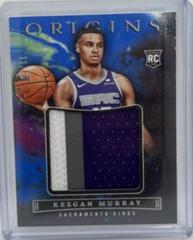 Keegan Murray [Blue] #JJ-KMK Basketball Cards 2022 Panini Origins Rookie Jumbo Jerseys Prices