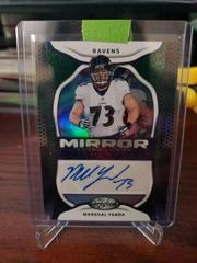 Marshal Yanda [Green] #MS-MY Football Cards 2022 Panini Certified Mirror Signatures Prices
