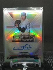Christian Roa #SS-CR Baseball Cards 2021 Panini Prizm Draft Picks Signing Sessions Autographs Prices