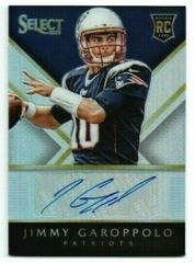 Jimmy Garoppolo [Prizm] Football Cards 2014 Panini Select Rookie Autograph Prices