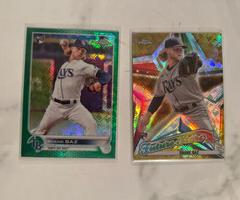Shane Baz [Green] Baseball Cards 2022 Topps Chrome Logofractor Future Stars Prices