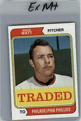 Eddie Watt #534T Baseball Cards 1974 Topps Traded Prices