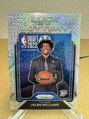 Jalen Williams [Mojo] #1 Basketball Cards 2022 Panini Prizm Luck of the Lottery Prices