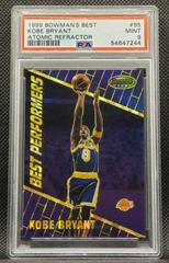 Kobe Bryant [Atomic Refractor] Basketball Cards 1999 Bowman's Best Prices