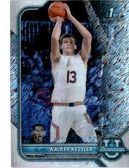 Walker Kessler [Chrome Shimmer Refractor] #12 Basketball Cards 2021 Bowman University Prices