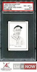 Eddie Collins [Bio Eddie Had Every] Baseball Cards 1950 Callahan Hall of Fame Prices