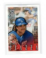 Mike Piazza [Silver Press Proof] #62 Baseball Cards 1998 Studio Prices
