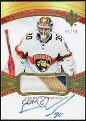 Spencer Knight #ADT-SK Hockey Cards 2021 Ultimate Collection Debut Threads Auto Patch Prices