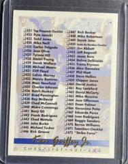 Checklist 421-525 [K. Griffey Jr. Gold Hologram] Baseball Cards 1993 Upper Deck Prices