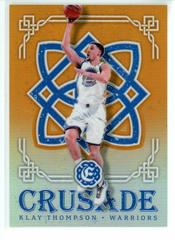 Klay Thompson [Orange] #26 Basketball Cards 2016 Panini Excalibur Crusade Prices