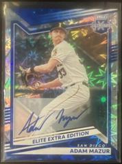 Adam Mazur [Blue Signature] #53 Baseball Cards 2022 Panini Elite Extra Edition Prices