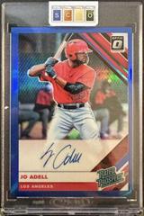 Jo Adell [Blue] Baseball Cards 2019 Panini Donruss Optic Rated Prospects Signatures Prices