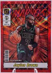 Jaylen Brown [Red] #4 Basketball Cards 2023 Panini Donruss Net Marvels Prices