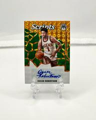 Oscar Robertson [Orange] Basketball Cards 2019 Panini Mosaic Scripts Prices
