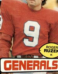 Roger Ruzek Football Cards 1985 Topps USFL Prices