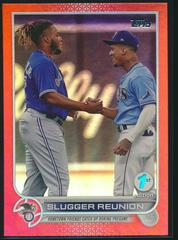 Wander Franco [Red] #329 Baseball Cards 2022 Topps 1st Edition Prices
