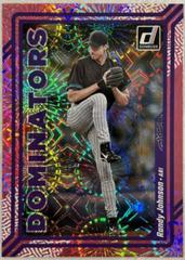 Randy Johnson [Pink Fireworks] #D11 Baseball Cards 2023 Panini Donruss Dominators Prices