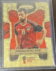 Abdallah El Said [Gold Power] Soccer Cards 2018 Panini Prizm World Cup Prices