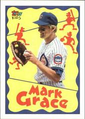 Mark Grace #4 Baseball Cards 1992 Topps Kids Prices
