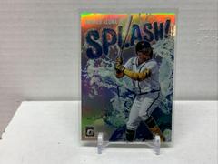 Ronald Acuna Jr. [Holo] Baseball Cards 2022 Panini Donruss Optic Splash Prices