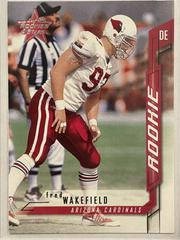 Fred Wakefield Football Cards 2001 Leaf Rookies & Stars Prices