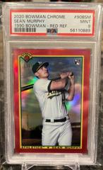 Sean Murphy [Red Refractor] Baseball Cards 2020 Bowman Chrome 1990 Prices