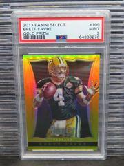 Brett Favre [Gold Prizm] #109 Football Cards 2013 Panini Select Prices