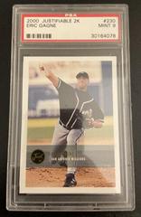 Eric Gagne Baseball Cards 2000 Justifiable 2K Prices