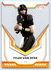 Tyler Van Dyke #80 Football Cards 2024 Sage Prices