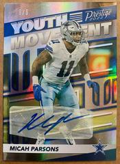 Micah Parsons [Autograph] Football Cards 2022 Panini Prestige Youth Movement Prices