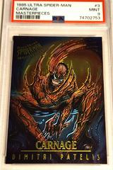 Carnage #3 Marvel 1995 Ultra Spider-Man Masterpieces Prices