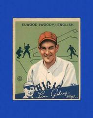 Woody English #4 Baseball Cards 1934 Goudey Prices