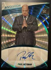 Paul Heyman [Sunburst] #AG-PHM Wrestling Cards 2023 Panini Revolution WWE Autograph Prices