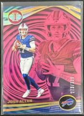 Josh Allen [Pink Trophy Collection] #11 Football Cards 2023 Panini Illusions Prices