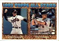 Blauser, Ripken Jr. Baseball Cards 1994 Topps Bilingual Prices