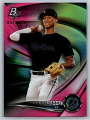 Yiddi Cappe [Pink] Baseball Cards 2022 Bowman Platinum Top Prospects Prices
