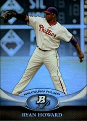 Ryan Howard #1 Baseball Cards 2011 Bowman Platinum Prices