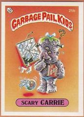 Scary CARRIE #25b Garbage Pail Kids 1985 Mini Prices