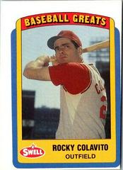 Rocky Colavito #119 Baseball Cards 1990 Swell Greats Prices