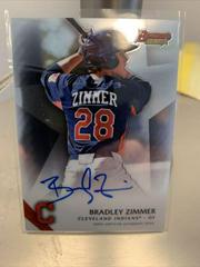 Bradley Zimmer #BZ Baseball Cards 2015 Bowman's Best of Autographs Prices