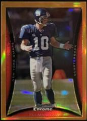 Eli Manning [Gold Refractor] Football Cards 2008 Bowman Chrome Prices