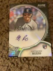 Anthony Rizzo [Black Refractor] Baseball Cards 2011 Bowman Sterling Rookie Autographs Prices