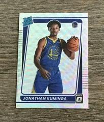 Jonathan Kuminga [Fanatics Silver Wave] #190 Basketball Cards 2021 Panini Donruss Optic Prices
